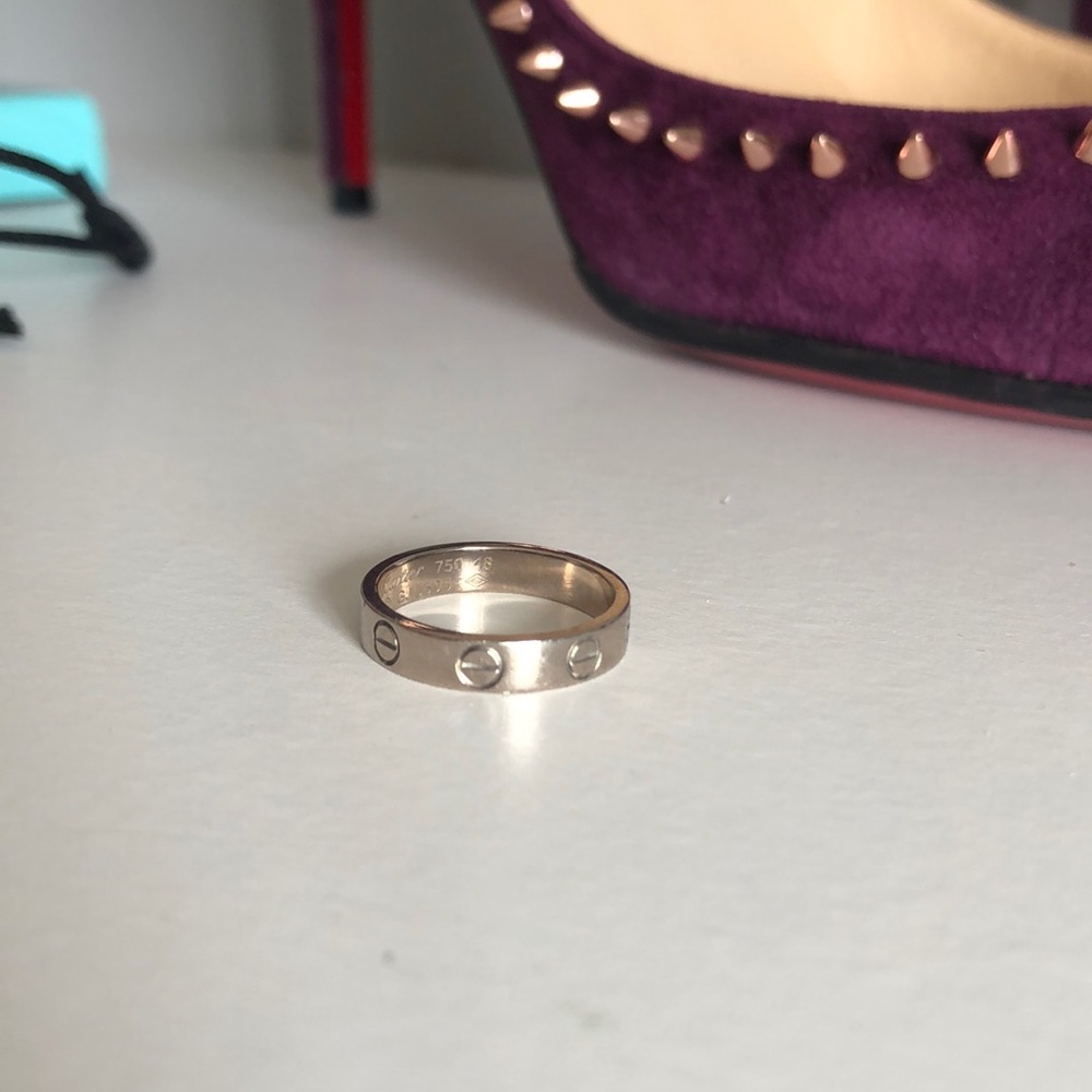 Cartier // love wedding band